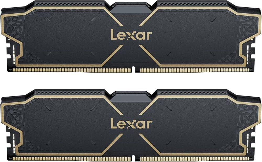 Memorie Lexar LD5U16G60C38LG-RGD 32 GB DDR5 6000 MHz CL38, kit 2 x 16 GB, Negru