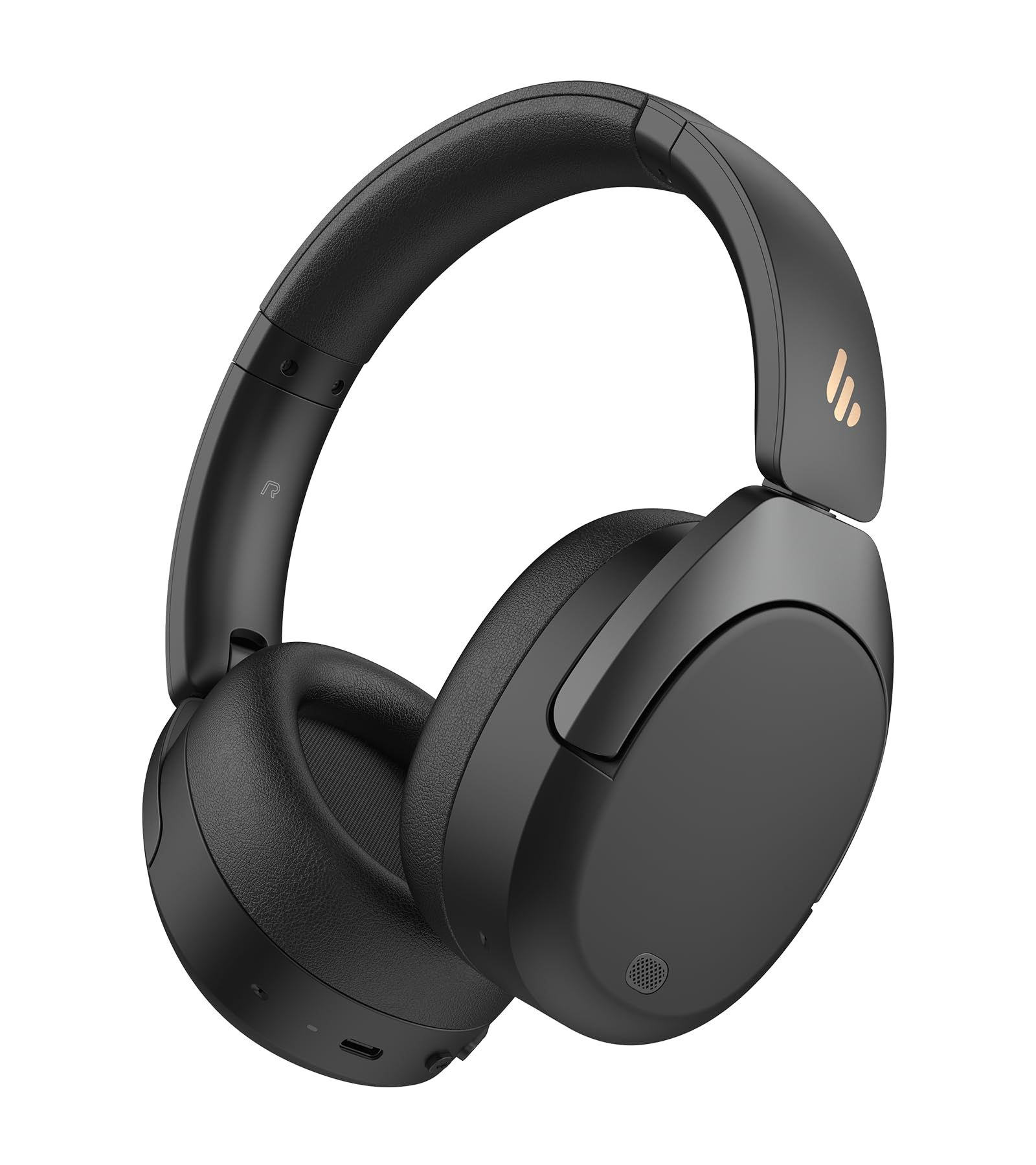 Edifier W830NB Headphones with Bluetooth Connectivity Over-Ear with Microphone Noise Cancellation Wireless Black