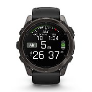Garmin Fenix 8 3.56 cm (1.4 ) AMOLED 51 mm Digital 454 x 454 pixels Touchscreen Titanium Wi-Fi GPS (satellite)