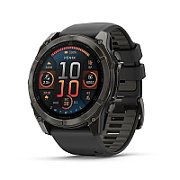 Garmin Fenix 8 3.56 cm (1.4 ) AMOLED 51 mm Digital 454 x 454 pixels Touchscreen Titanium Wi-Fi GPS (satellite)