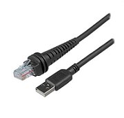 Cable: USB, black, Type A, 5V, 2.9m (9.5Â´) straight
