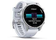 Garmin Fenix 8 AMOLED 43mm Srebrny