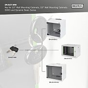 DIGITUS Professional Compact Series DN-19 07-U-S-1 cabinet - 7U