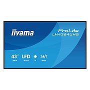 IIYAMA LH4364UHS-B1AG 43 IN LCD UHD/6.5MS 24/7 65MS 500CD/M 4000:1 S