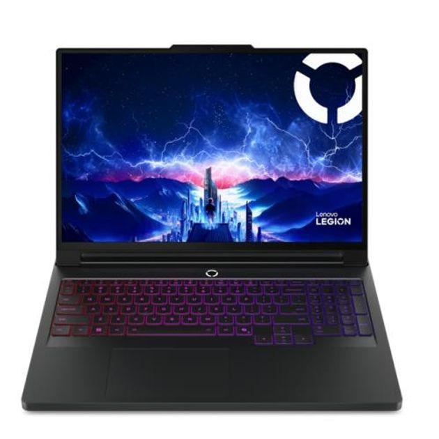 Laptop Lenovo Legion Pro 7 16IAX10H 83F5004CRM, 16 inch 2560 x 1600, Intel Core Ultra 9 275HX (24 C / 24 T, 2.1 GHz - 5.4 GHz, 40 MB cache), 32 GB DDR5, 1 TB SSD, Nvidia GeForce RTX 5080, Fara sistem de operare, Negru