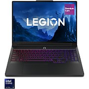 Laptop Lenovo Legion Pro 7 16IAX10H 83F5004CRM, 16 inch 2560 x 1600, Intel Core Ultra 9 275HX (24 C / 24 T, 2.1 GHz - 5.4 GHz, 40 MB cache), 32 GB DDR5, 1 TB SSD, Nvidia GeForce RTX 5080, Fara sistem de operare, Negru