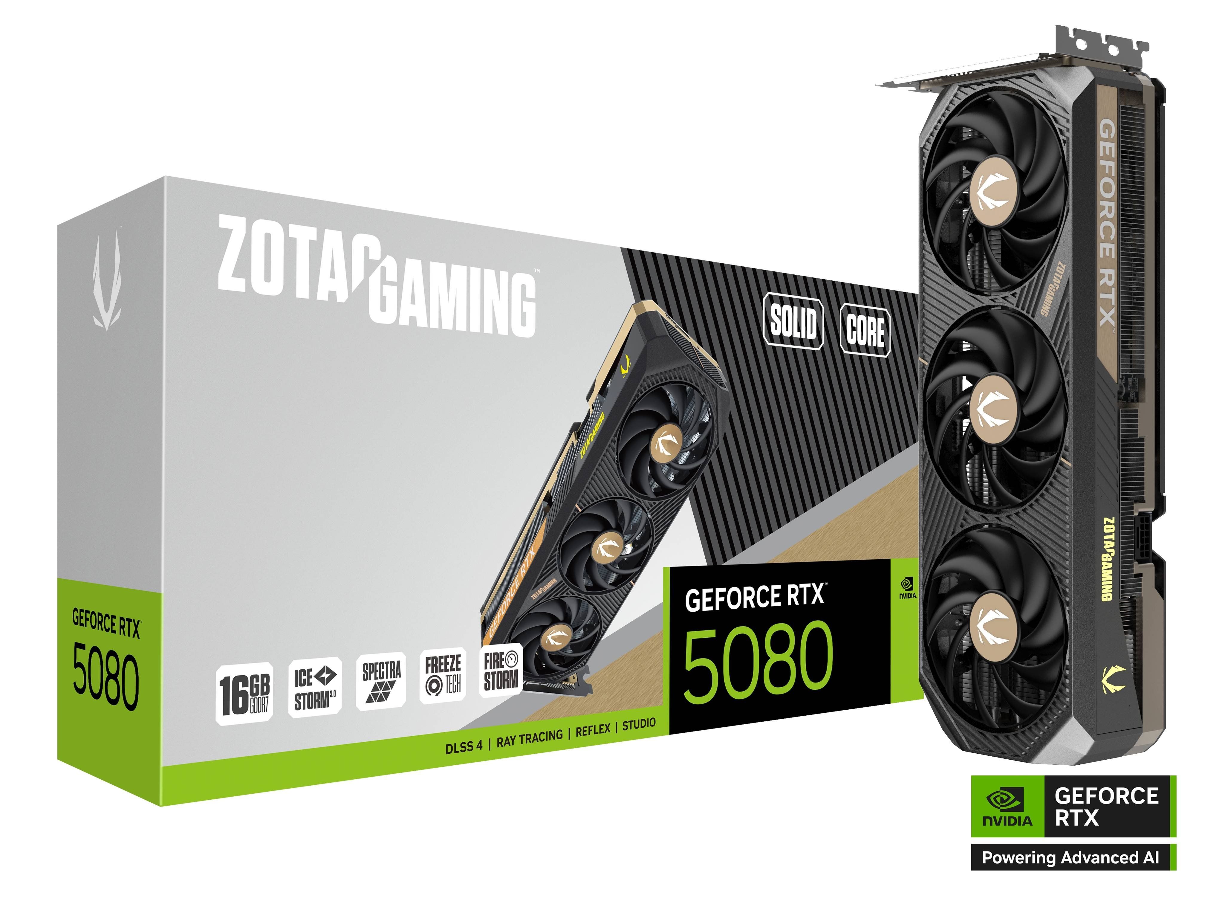 Zotac GAMING GeForce RTX 5090 SOLID OC NVIDIA 32 GB GDDR7