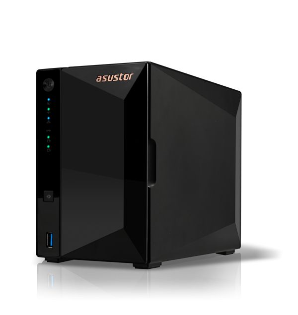 2 bay NAS, Realtek RTD1619B, Quad-Core, 1.7GHz, 2GB, 2.5GbE x1, USB3.2 Gen1 x3, WOW (Wake on WAN), Toolless installation with hot-swappable tray, hardware encryption, MyArchive, EZ connect, EZ Sync
