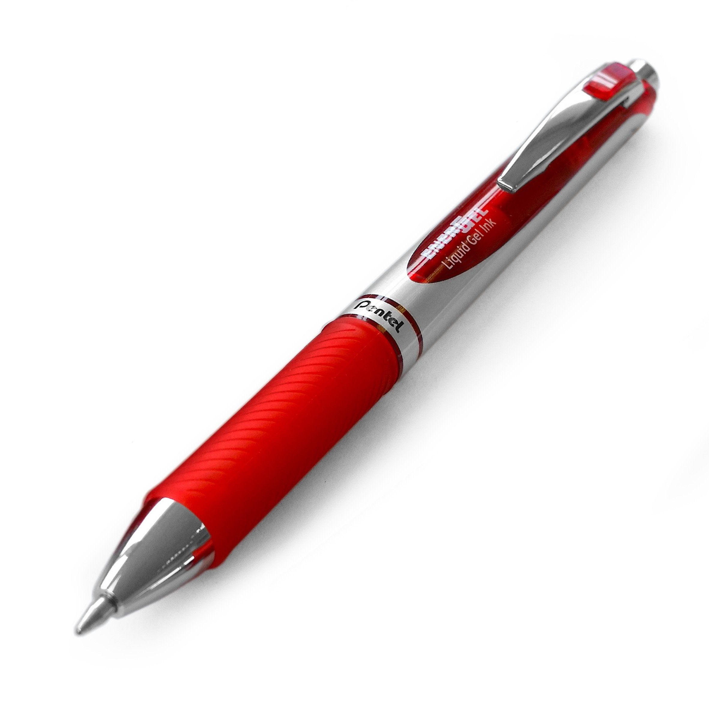 PentelÂ EnerGel Tintenroller Rot Geltinte (BL77-BO) (BL77BO)