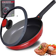 Chef's pan 28 cm (3.5 L) with non-stick coating and Hard Face lid