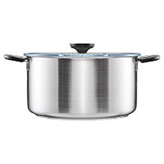 Stainless steel pot with lid (7L) Functional Form