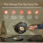 Chef's pan 26 cm (2.8 L) with a non-stick coating and a Hard Face lid