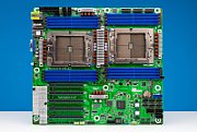 Płyta główna AsRock TURIN2D16-2T 2x SP5 AND Epyc 9004/9005 Soc (16x DIMM  2x MCIO  up to 16xSATA  1xM.2  2x10Gbe  IMPI EEB )