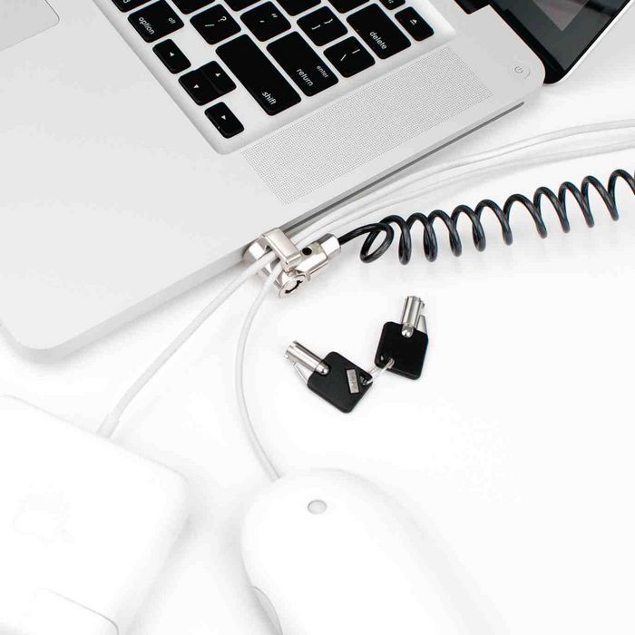 K-SLOT COILED CABLE LOCK/LAPTOPS NOTEBOOKS