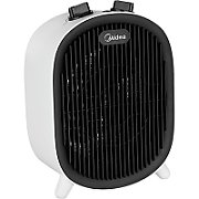 Heater. 2 Heating Levels (1000W/2000W). One Normal Wind Setting. Over heating protection. Tip-over switch protection. Adjustable Thermostat.