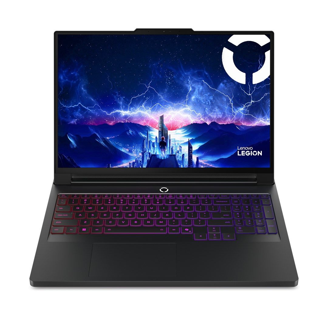 Laptop Lenovo Legion Pro 7 16IAX10H 83F5004XPB, 16 inch 2560 x 1600, Intel Core Ultra 9 275HX (24 C / 24 T, 2.1 GHz - 5.4 GHz), 64 GB DDR5, 1 TB SSD, Nvidia GeForce RTX 5080, Fara sistem de operare, Negru