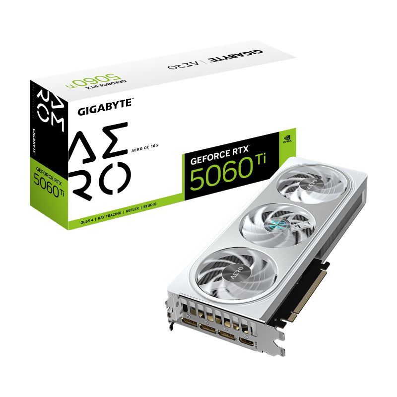 Karta graficzna Gigabyte GeForce RTX 5060 Ti AERO OC 16GB