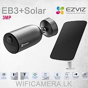 Zestaw Ezviz kamera Wi-Fi EB3 4G + panel solarny 6 2W