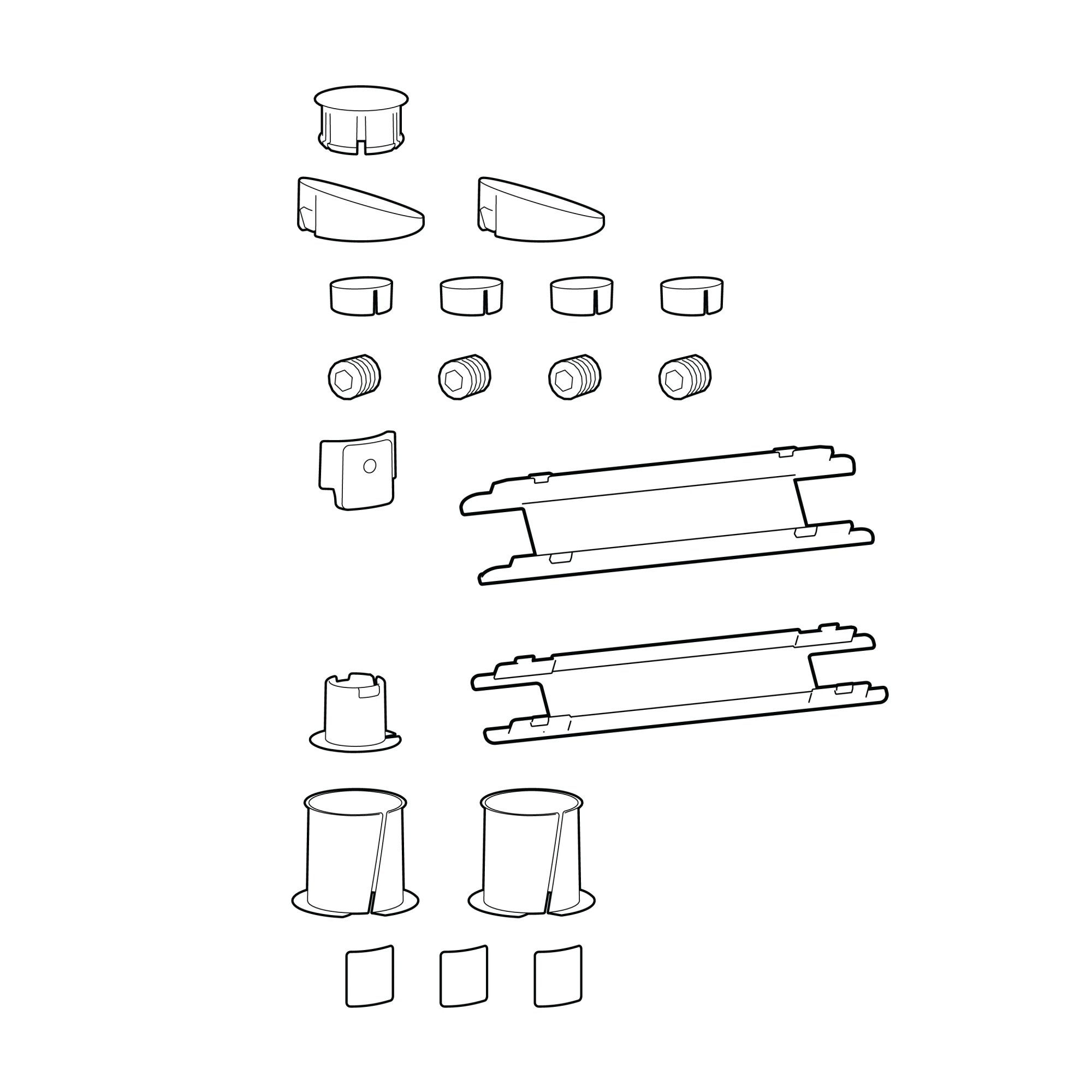 ACCESSORY SPARE PARTS KIT LX/PRO DESK SKUS DIG