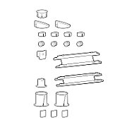 ACCESSORY SPARE PARTS KIT LX/PRO DESK SKUS DIG