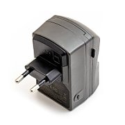 Battery charger for RCR123A Li-Fe 3V batteries