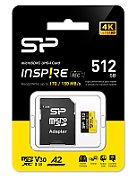 Silicon Power microSDXC Power Inspire 512GB V30 TCL 170/150 MB/S