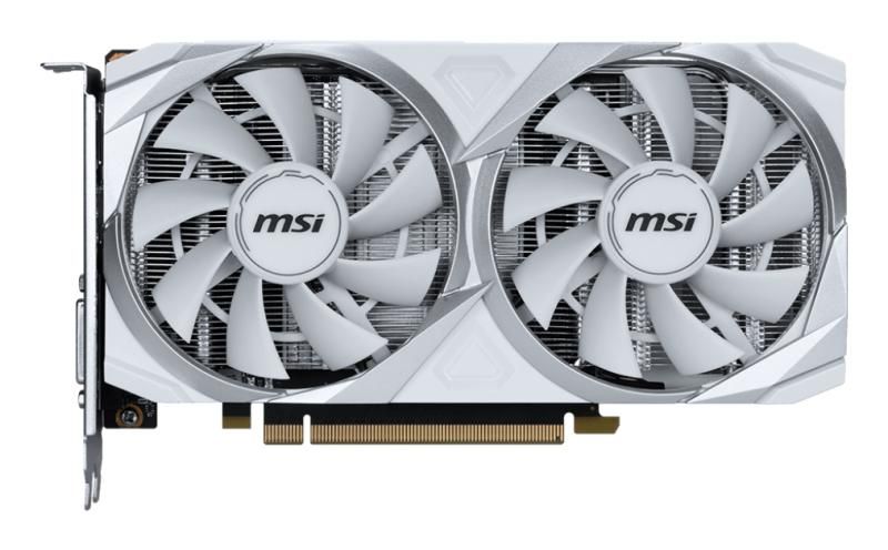 Placa Video MSI GEFORCE RTX 3050 VENTUS 2X XS OC WHITE 8GB GDDR6 128 bit, PCIE 4.0, 1x DP 1x HDMI 1x DVI-D