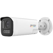 Camera de supraveghere IP Bullet 4MP ColorVu Hikvision DS-2CD1B47G2H- LIUF(4MM), lentila fixa 4mm, iluminare: Color: 0.0005 Lux @ (F1.0, AGC ON),B/W: 0 Lux with IR: 50m, microfon incorporat, slot card de memorie: microSD/microSDHC/microSDXC card pana la 512 GB, alarma la evenimente:Motion detection