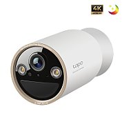 Wire-Free Indoor/Outdoor Security Camera SPEC:4K UHD (3840x2160), H.265/H.264 Supported, 16x UHD Digital Zoom, 2.4/5 GHz Dual Band Wi-Fi, 10000mAh Rechargeable Lithium-ion Battery FEATURE: 300 days battery life, AI Detection and Notifications (motion, people, pets, cars), Color Night Vision, Sound