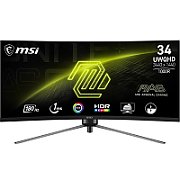 Curved gaming monitor MSI MAG 345CQRDE 34  - Flat screen - 86.4 cm