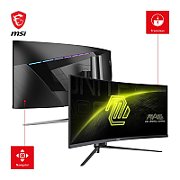 Curved gaming monitor MSI MAG 345CQRDE 34  - Flat screen - 86.4 cm