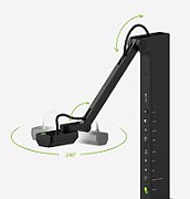 IPEVO VZ-R Document Camera - CMOS - 1920 x 1080 (HD 1080) - 3264 x 2448 - 8 MP - 3264 x 2448 pixels - USB/HDMI - USB Type-C