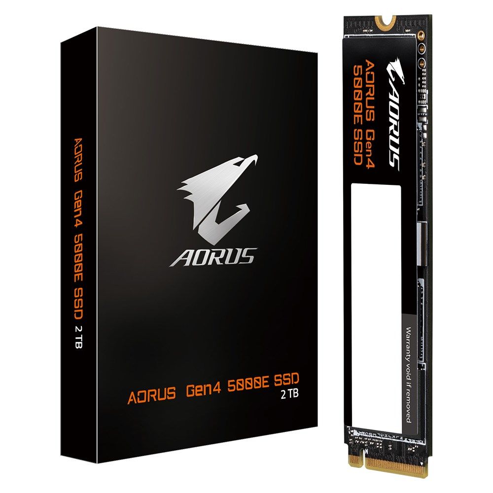 Gigabyte Gigabyte AORUS 5000E SSD 2 TB M.2 NVMe Gen4 6500/6000 MB/s