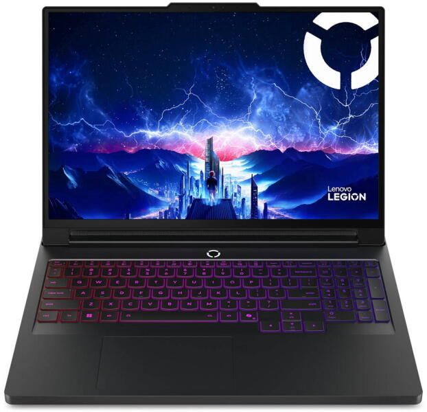 Laptop Lenovo Legion Pro 7 16IAX10H 83F5004JPB, 16 inch 2560 x 1600, Intel 275HX (16 C / 24 T, 2.0 GHz - 5.5 GHz, 36 MB cache, 55 W), 64 GB DDR5, 1 TB SSD, Nvidia GeForce RTX 5080, Windows 11 Home, Tastatura US, Black