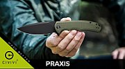 Knife CIVIVI Praxis 9Cr18MoV Cuibourtia BB C803H