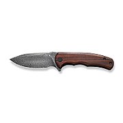 CIVIVI Mini Praxis Knife with Damascus steel and Guibourtia handle