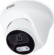 Planet ICA-4480F H.265 4 Mega-pixel Full Color Dome IP Camera:Color Day and Night, supports Warm light LED 4000K up to 25m, Smart IR, 3.6mm Lens, H.265(+)/H.264