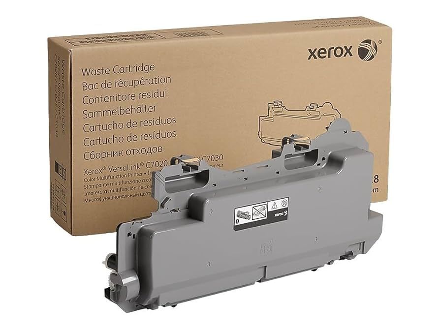 RESIGILAT: Recipient toner rezidual Xerox 115R00128__RESX ,Negru ,30 000 pagini ,Original (115R00128__RESX) 