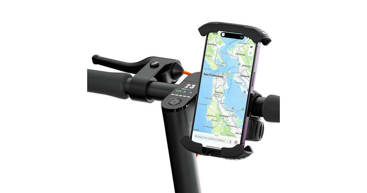 SUPORT bicicleta Baseus QuickGo pt SmartPhone, fixare de bare de diferite dimensiuni, negru  C40561500113-00  - 6932172641757