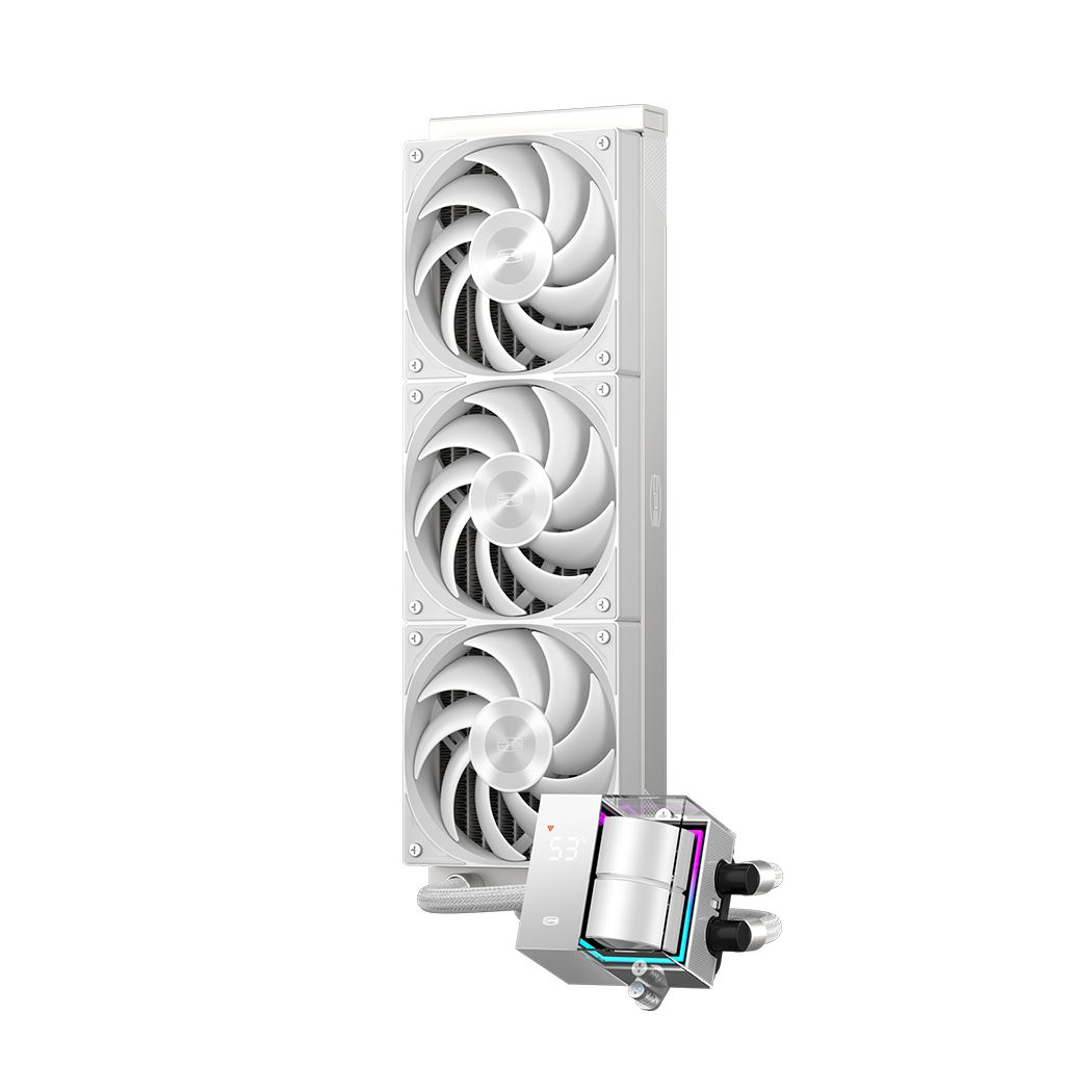 COOLER PCCooler  DS360 , skt. Intel si AMD, racire cu lichid, 3 x 120mm, 500 - 2200 RPM, , alb  DS360 WH  (timbru verde 2.00 lei)