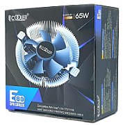 COOLER PCCooler  E80  skt. Intel si AMD, racire cu aer, vent. 75mm, 2200 rpm, 6 heatpipes, inaltime 42mm, , E80   (timbru verde 0.8 lei)