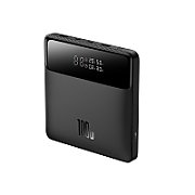 POWER BANK Baseus Blade, 20000mAh, PD 100W, ultra thin, 2 x USB 2 x USB Type-C, display digital pt. status baterie, total 5A, negru,  PPBL000301  (timbru verde 0.98 lei) - 6932172628031