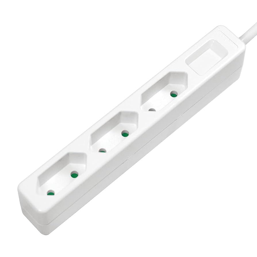 PRELUNGITOR LOGILINK, Euro skt x 3, cablu 3G 1.0mm2, 230 V/7.5 A, 50 Hz, max. 1700 W, IP20, 1.5m, alb,  LPS229  (timbru verde 0.8 lei)