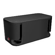 PRELUNGITOR LOGILINK, Schuko x 5, conectare prin Schuko (T), cutie management cabluri, 16 A, 2xUSB-A, 1xUSB-C, protectie IP20, negru,  LPS282U  (timbru verde 2 lei)