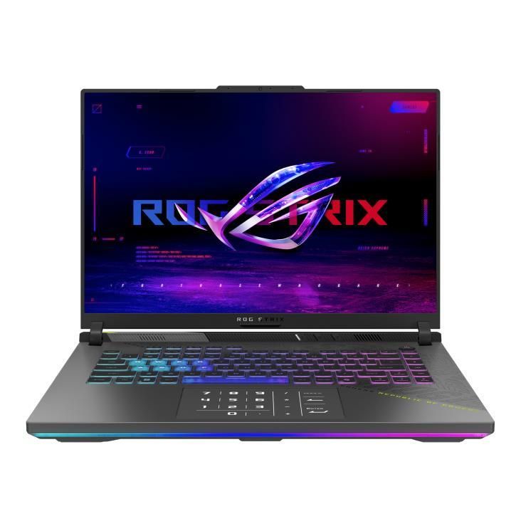 Laptop Asus ROG Strix G16 (2025) G614PR-RV059, 16 inch 1920 x 1200, AMD 8940HX (16 C / 32 T, 2.4 GHz - 5.3 GHz, 16 MB + 64 MB cache), 16 GB DDR5, 1 TB SSD, Nvidia GeForce RTX 5070 Ti, Fara sistem de operare, Gri