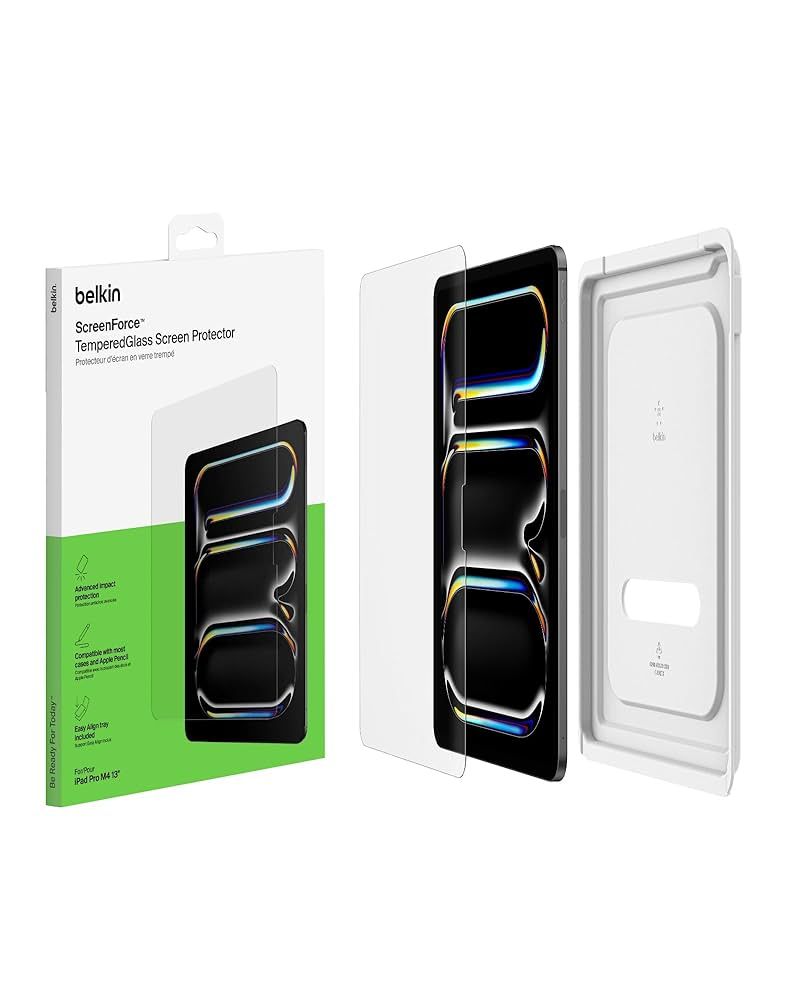 BELKIN SCREENFORCE TEMP GLASS/DISPLAYSCHUTZ F/IPAD PRO 13IN