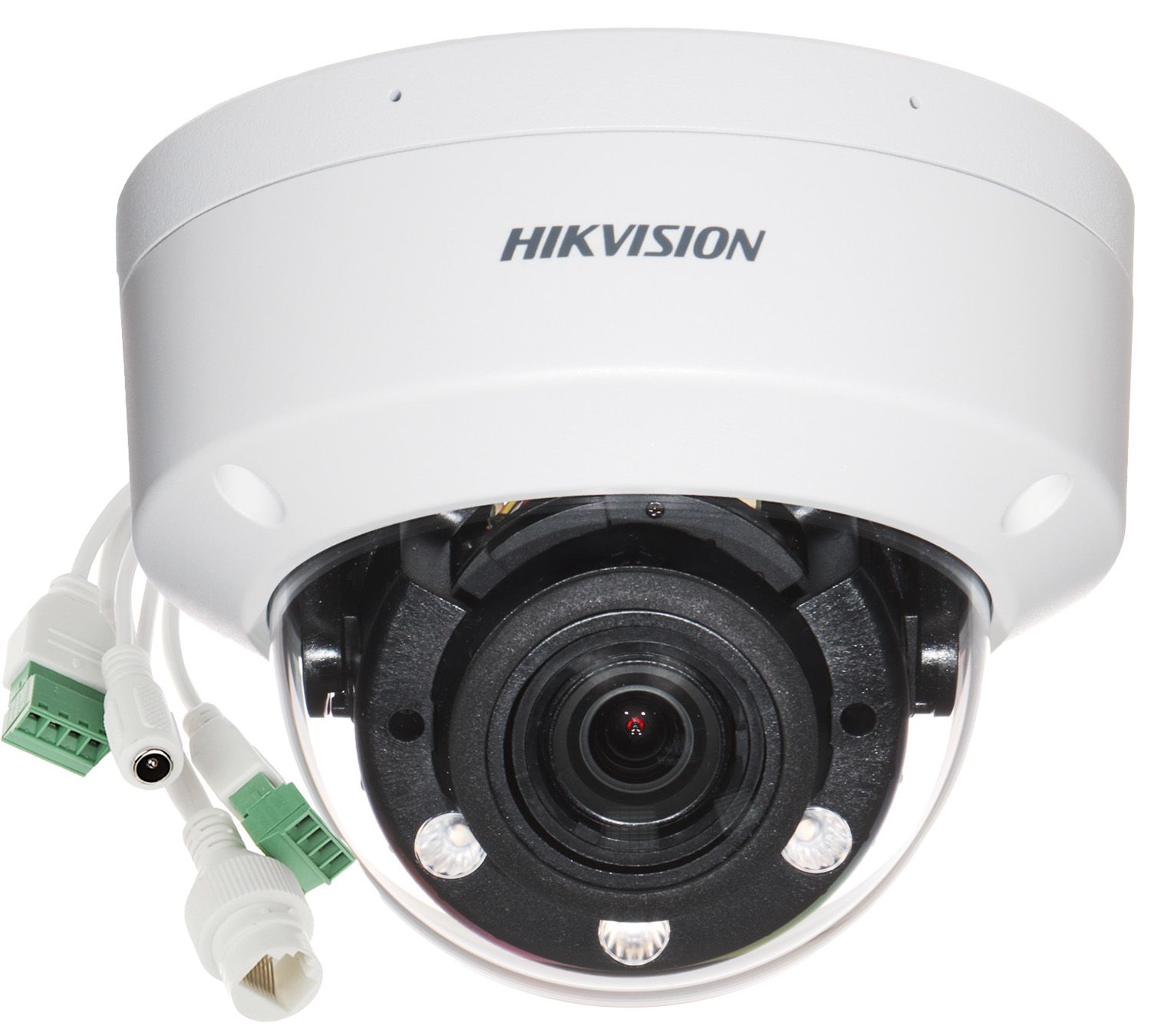 Hikvision DS-2CD2763G2-LIZS2U(2.8-12mm) 6 MP cameră de rețea dome motorizată cu Acusense și iluminare hibridă inteligentă varifocală
