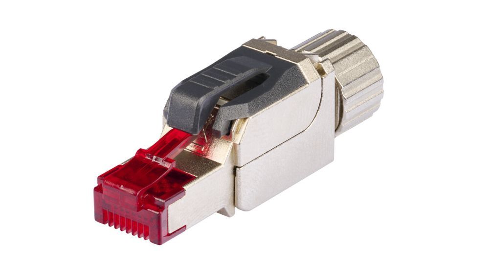 Plug FM45 EL Cat.6A shielded or unshielded AWG22 to 26 IP20 metal housing