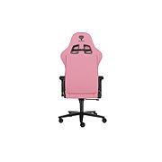 Scaun gaming Genesis Nitro 720, piele ecologica, reglabil pe inaltime, suporta pana la 150 kg, inaltime reglabila 46.5 - 53.5 cm, spatar ajustabil 135°, dimensiuni roti 60mm,  negru/roz