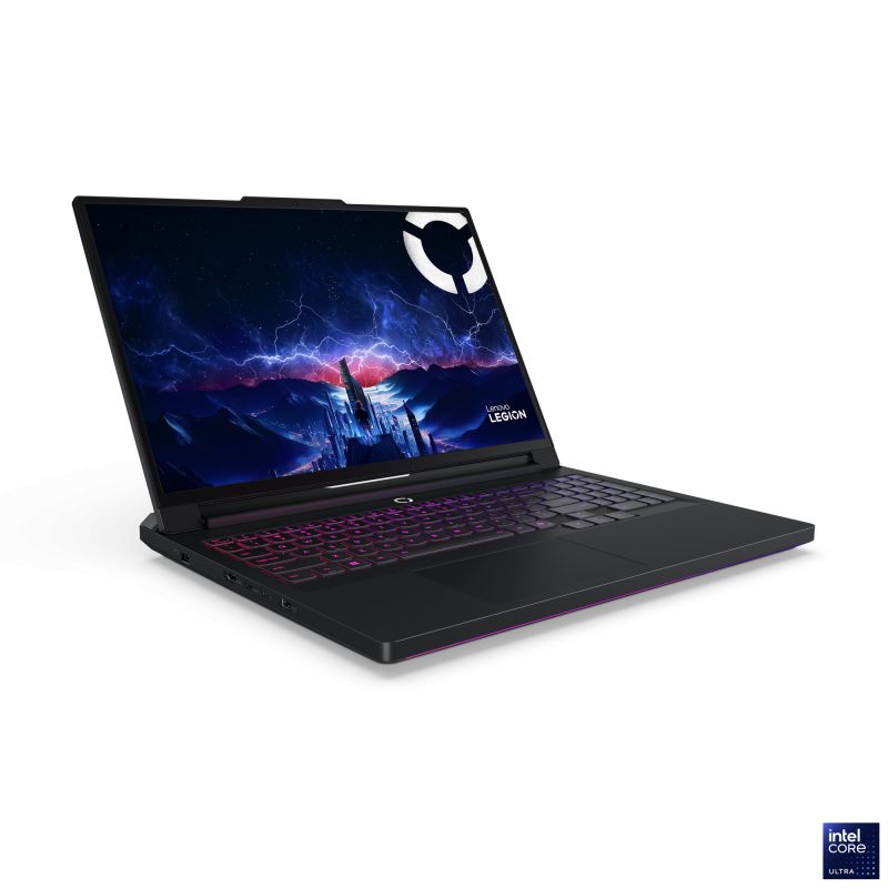 Laptop Lenovo Legion Pro 7 16IAX10H 83F5004ARM, 16 inch 2560 x 1600, Intel Core Ultra 9 275HX (24 C / 24 T, 2.7 GHz - 5.4 GHz, 40 MB cache, 28 W), 32 GB DDR5, 1 TB SSD, Nvidia GeForce RTX 5070 Ti, Fara sistem de operare, Negru